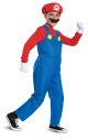 Boy Mario Deluxe Costume Red,Small(4-6x)
