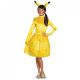 Pikachu Girl Classic Costume Yellow,Small(4-6X)