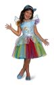 Rainbow Dash Tutu Deluxe My Little Pony Costume Small 4-6X