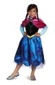 Anna Sparkle Deluxe Frozen Disney Costume Medium 7-8
