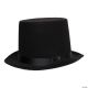 Morris FELT TOP HAT ADULT-BLACK