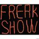 Morris FREAK SHOW SIGN