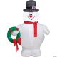 Morris FROSTY HOLDING WREATH AIRBLOWN
