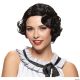 Morris GATSBY GIRL ADULT WIG BLACK