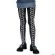 Morris GIRLS CROSSED BONES PANTYHOSE
