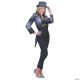 Morris GLITTER TAILCOAT SILVER MEDIUM .