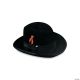 Morris GODFATHER HAT BLACK X LARGE