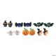 Morris HALLOWEEN EARRING SET 6PK