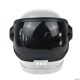 Morris HELMET SPACE WHT W BK VISOR OS