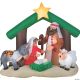 Morris HOLY FAMILY NATIVITY AIRBLOWN