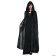 Morris HOODED CLOAK BLACK 55 INCHES