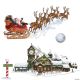 Morris INSTA-THEME SANTA SLEIGH WORKSHOP PROPS