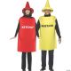 Morris KETCHUP AND MUSTARD COUPLE COSTUME