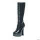 Morris LACE UP KNEE HIGH BOOTS-10MD