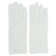 Morris LADIES GLOVES-WHITE