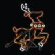 Morris LIGHT GLO REINDEER ANIMATED