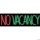 Morris LIGHT GLOW NO VACANCY SIGN