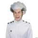 Morris MAD SCIENCE WIG WT W BK STRIPE