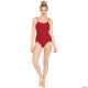 WOMENS BODYSUIT RED SM/MD