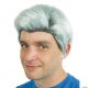 Morris MENS BLACK AND WHITE WIG