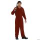 Morris MENS BOILER SUIT COSTUME RED