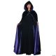 Morris MN DELUXE VELVET CAPE BLACK PURPLE