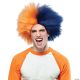 Morris NAVY BLUE AND ORANGE SPORTS WIG