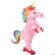 Morris PINK INFLATABLE UNICORN ADULT