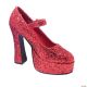 Morris PLATFORM SHOES- RED SIZE 7