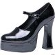 Morris PLATFORM SHOES-BLACK SIZE 9