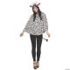 Morris PONCHO COW HOODED COSTUME ADULT