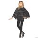 Morris PONCHO SPIDERWEB SILVER CH UP