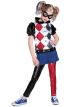 Princess Paradise Dc Super Hero Girls Premium Harley Quinn Costume, Red/Black/White, X-Large