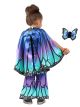 Princess Paradise Blue Butterfly Cape Childs Costume, One Size