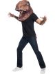 Rubies Jurassic World T. Rex Adult Inflatable Air Head Mask, As Shown, One Size