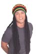 Adult Rasta Dreadlocks Costume Wig With Tam Hat