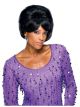 Rubies Dreamgirls Leader Adult Wig, Black, One Size