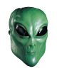 Rubies Mens Green Alien Latex Overhead Mask Green One Size