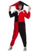 Rubies Dc Super Heroes Girls Harley Quinn One-Piece Costume Jumpsuit, Small