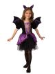 Girls Pretty Bat Girl Costume (Large)