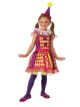 Rubies Opus Collection Girls Bright Clown Costume, Medium