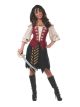 Rubies Womens Elegant Pirate Adult Costume, Multi, Standard