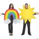 Morris RAINBOW AND SUN COUPLE COSTUME
