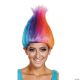Morris RAINBOW COLORED LCNS TROLL WIG AD