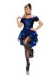 Delicious Dance Hall Queen Costume, Blue, X-Small
