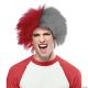 Morris RED AND GREY SPORTS WIG