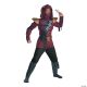 Morris RED FIRE NINJA MUSCLE CHLD 4-6