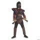 Morris RED SKULL WARRIOR NINJA CHLD M