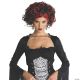 Morris WICKED WIDOW WIG BLACK/RED