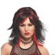 Morris WIG ROCKER UNISEX BLK/RED